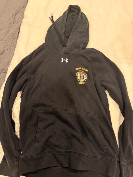 Under Armour Boston Junior Bruins Hockey Player-Issued Hoodie – Size Small