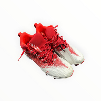 Used Under Armour Adult FB Cleats Red Senior 8.5 11375-S000376079