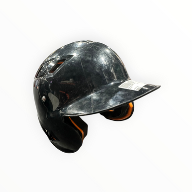 Used Schutt SSMC FBA Batting Helmet No Mask Black LG 11375-S000376118