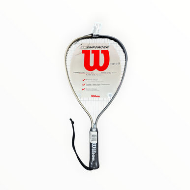Used Wilson ENFORCER Adult Squash Racquet Black Unknown 11375-S000362166
