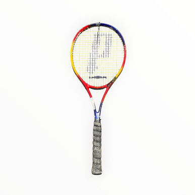 Used Prince LONGBODY REACT Adult Tennis Racquet Red 4 5/8" 11375-S000372717
