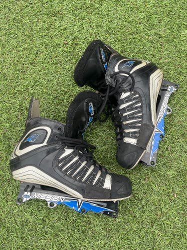 Mission 13 Inline Skates Hi-Lo Chassis D3 DNA for parts READ