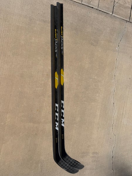 Senior CCM Super Tacks AS1 Right Handed Hockey Stick P28 85 Flex Pro Stock (Used)