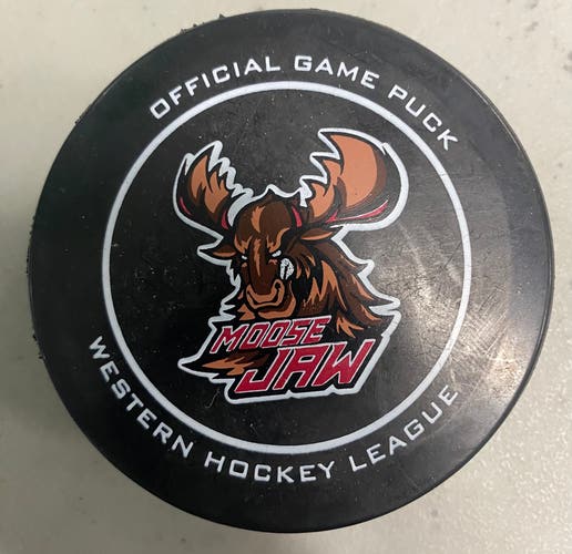 Moose Jaw Warriors puck