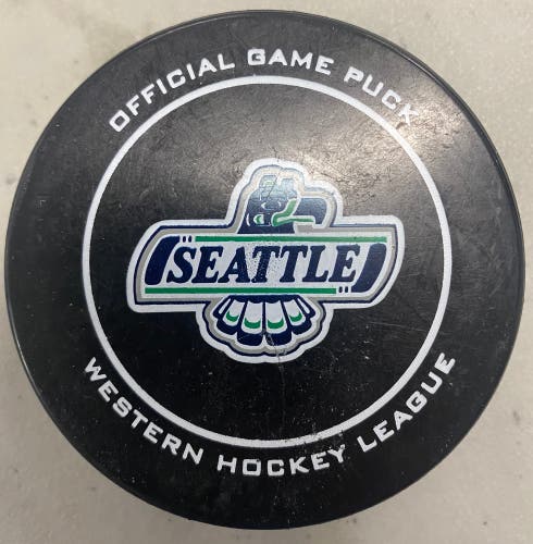 Seattle Thunderbirds puck