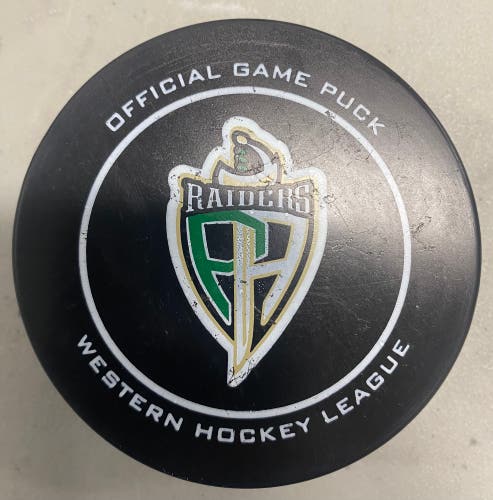 Prince Albert Raiders puck