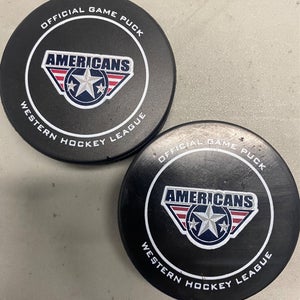 Tri-City Americans puck