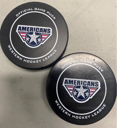Tri-City Americans puck