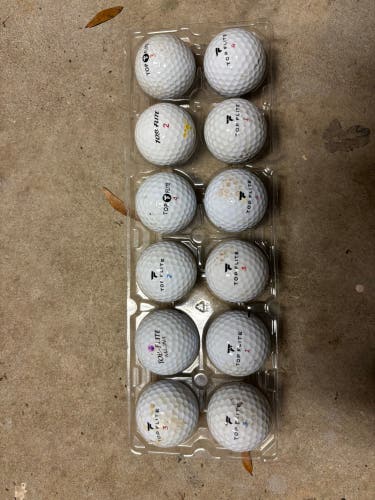 Top Flite Balls 12 Pack (1 Dozen) (Used)
