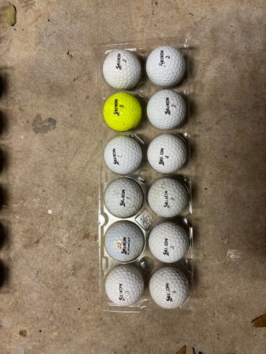 Srixon Balls 12 Pack (1 Dozen) (Used)