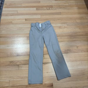 Gray Unisex Medium Youth Rawlings Game Pants (Used)
