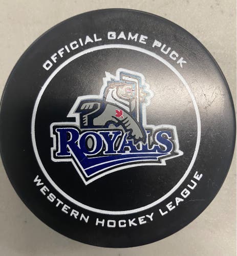 Victoria Royals puck