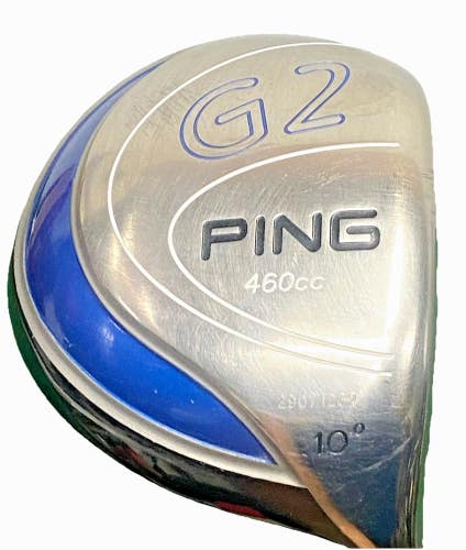 Ping G2 460cc Driver 10* RH TFC 100D Soft-Regular Senior Graphite 45" HC Nice