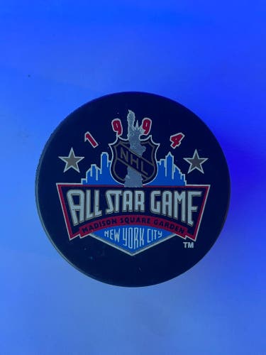 1994 NHL All-Star Game Puck New York City