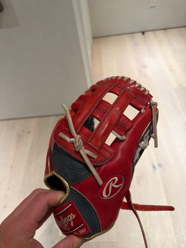 Rawlings Pro Preferred Ronald Acuna Jr RH Outfield Baseball Glove 12.75" (Used)