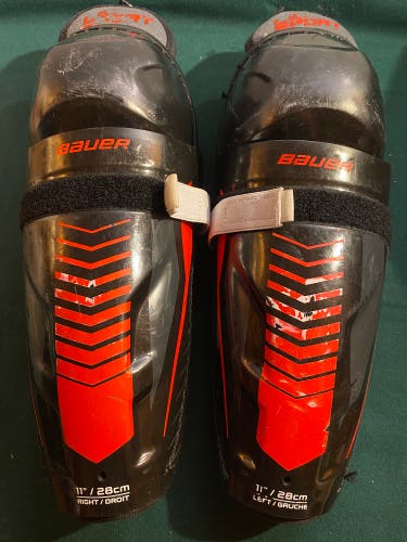 Junior Bauer Lil Sport 11" Shin Pads (Used)