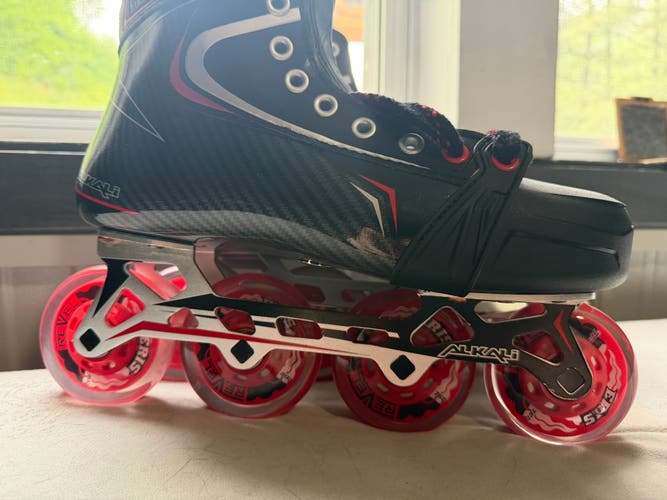 Hockey Player Skates (Inline) - New Alkali Fire 1 Senior Size 8.5