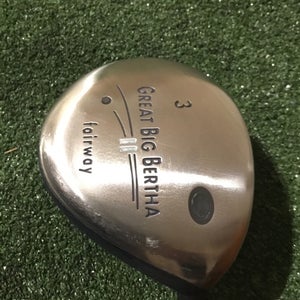 Callaway Ladies Great Big Bertha II 3 Fairway Wood Gems 50 Graphite Shaft (42)