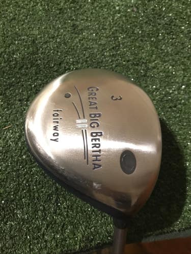 Callaway Ladies Great Big Bertha II 3 Fairway Wood Gems 50 Graphite Shaft (42)