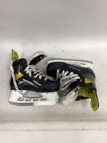 Used Bauer SUPREME 3S PRO Youth Hockey Skate Youth 11.5 11851-S000046295