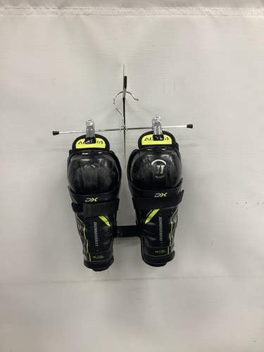 Used Warrior ALPHA DX Youth Shin Guards Black 8" 11851-S000046299