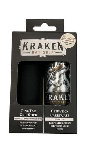 New Pine Tar Grip Stick and Case Combo- Black 11859-KRA860009545816