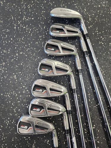 Used Taylormade M6 Mens Iron Set RH 5I-GW/AW 11849-S000039387