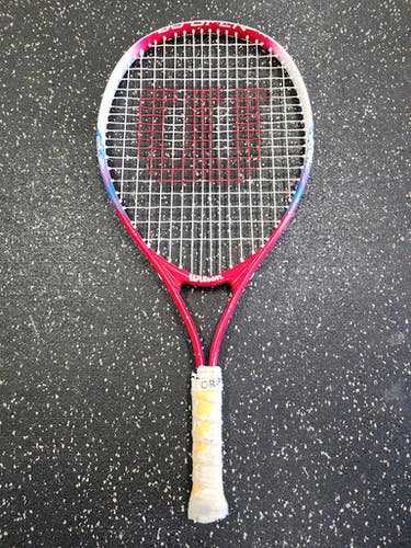 Used Wilson E2 Junior Tennis Racquet Red 23" 11849-S000039111