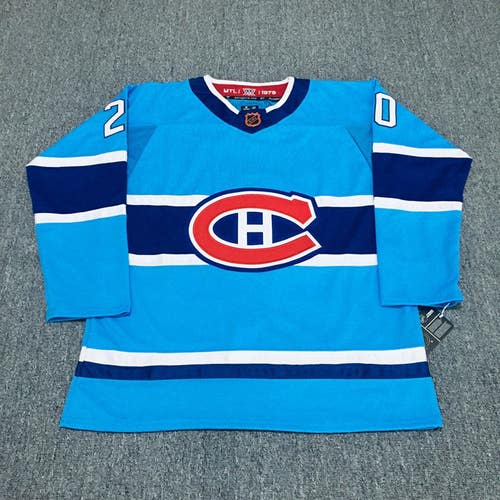 Juraj Slafkovský Montreal Canadiens Blue Hockey Jersey | Stitched Jersey Size 52