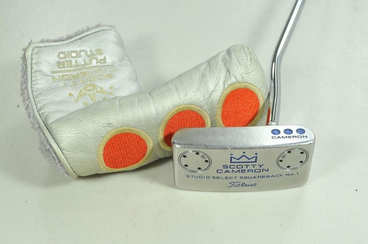 Titleist 2008 Scotty Cameron Studio Select Squareback No. 1 34" Putter #202571