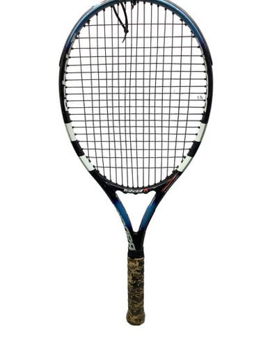 Used Babolat PURE DRIVE TEAM Adult Tennis Racquet Royal Blue 4 1/4" 11347-S000268411