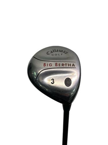 Used Callaway BIG BERHTA 3 WOOD Mens Fairway Wood RH 3 Wood 11347-S000268402