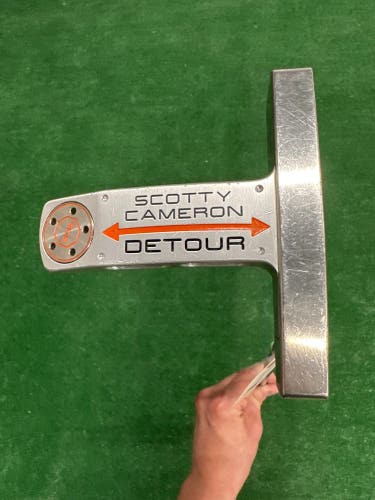 Scotty Cameron Detour Half Mallet Putter |Right Handed 34" | 20g Weight