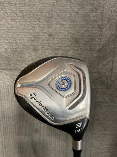 Used Taylormade JETSPEED Mens Fairway Wood RH 3 Wood 11614-S000235780
