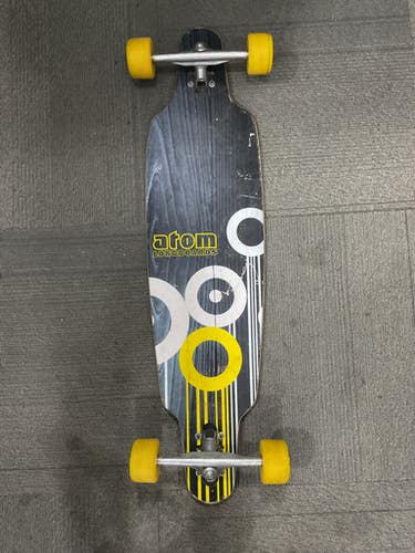Used ATOM LONGBOARD Longboard Black Long 11614-S000235760