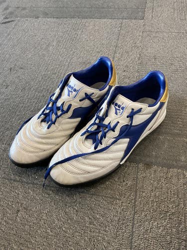 Used Diadora Soccer Turf Shoes Royal Blue Senior 7.5 11614-S000235755