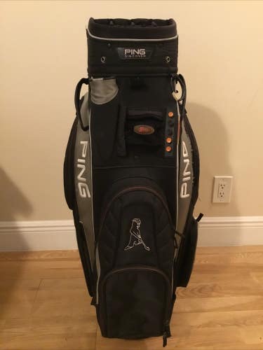 Ping Discover Cart Golf Bag with 14-way Dividers & Rain Cover