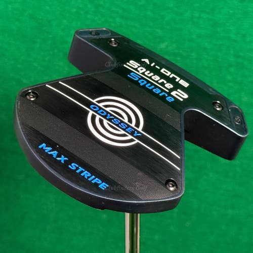 Odyssey Ai-ONE Square 2 Square Max Stripe 35" CS Mallet Putter Stroke Lab 90