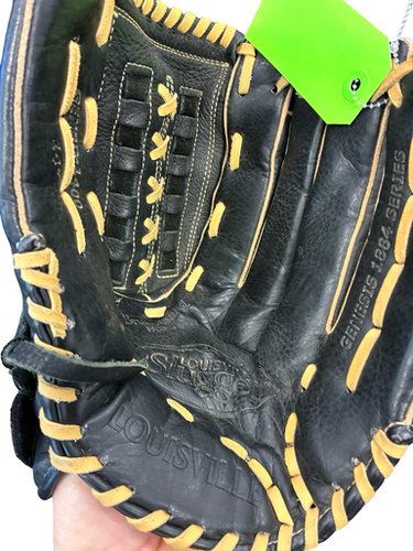 Used Louisville Slugger GENESIS 1884 BB/SB Glove RH Throw Black 14" 11682-S000131681