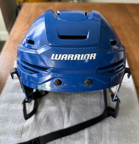 Medium Warrior Alpha One Pro Helmet Rangers Blue (Used)