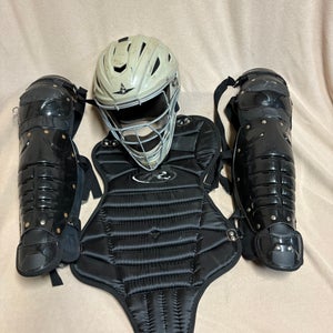 Black/Gray Rawlings Catcher's Set (Used)