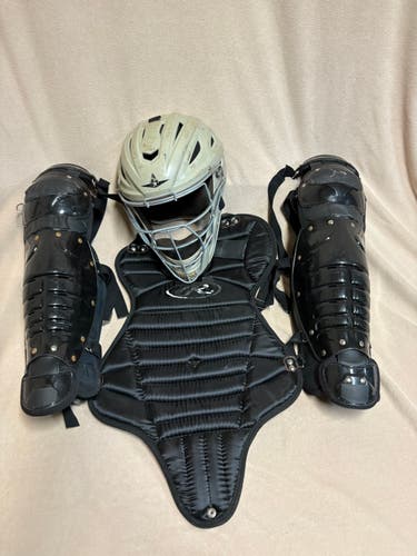 Black/Gray Rawlings Catcher's Set (Used)