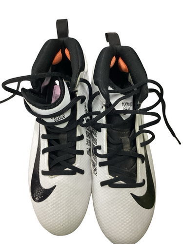 Used Nike HUARACHE Adult FB Cleats White Senior 7 11613-S000181578