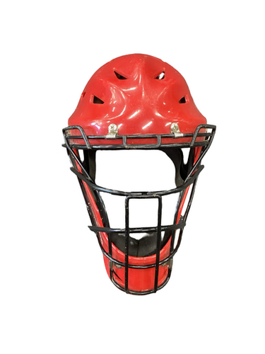 Used Wilson Catchers Helmet w/Mask Red S/M 11613-S000181547