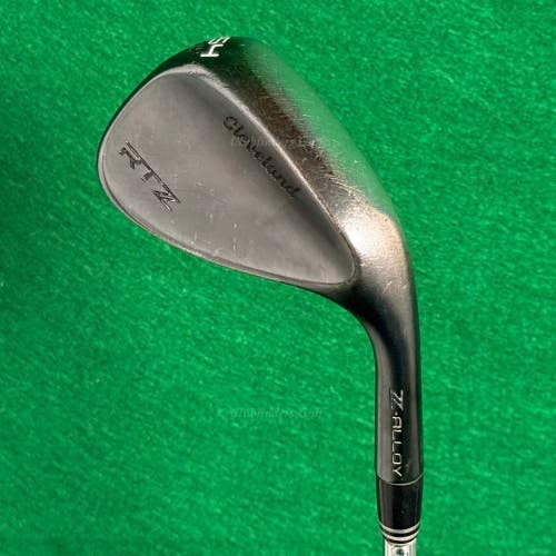 Cleveland RTZ Z-Alloy Black Satin 54-10 54 Wedge DG TI Spinner Steel Wedge Flex