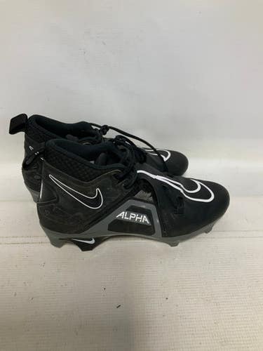 Used Nike ALPHA Adult FB Cleats Black Senior 8.5 11823-S000038908