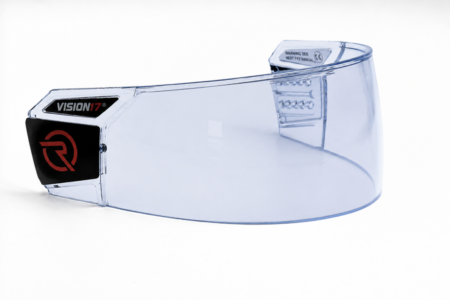 Hiro-3 PRO Visor (Carbon-Tint) STRAIGHT-Cut (SHOT-LOCK and INVISIBLE-EDGE Tech)