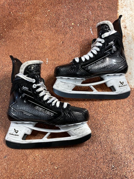 Used Intermediate Bauer Supreme M50 Pro Hockey Skates Size 6 | Original Box Included