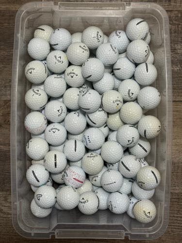 50 Callaway Supersoft Golf Balls - 5A/4A Condition