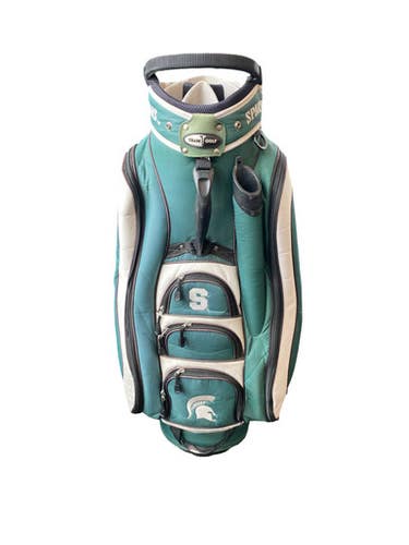 Used TEAM GOLF MICHIGAN STATE STAND BAG Mens Stand Bag Green 11883-S000161113